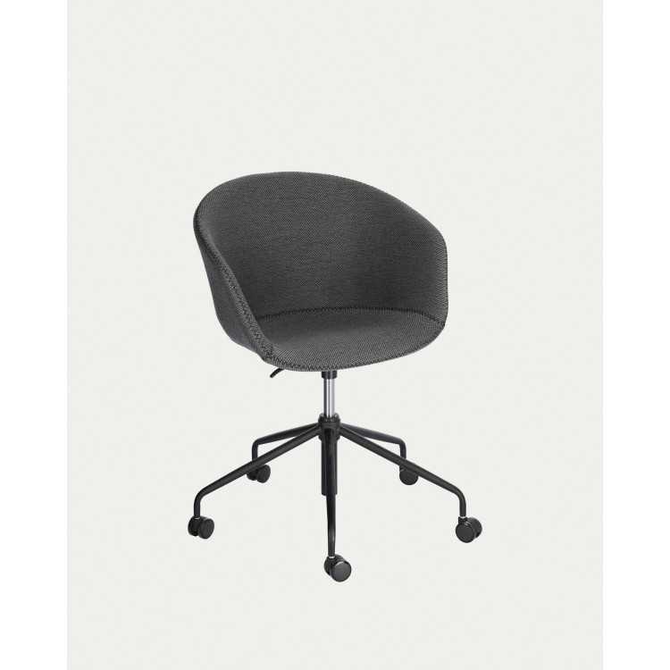 YVETTE DARK GRAY OFFICE CHAIR