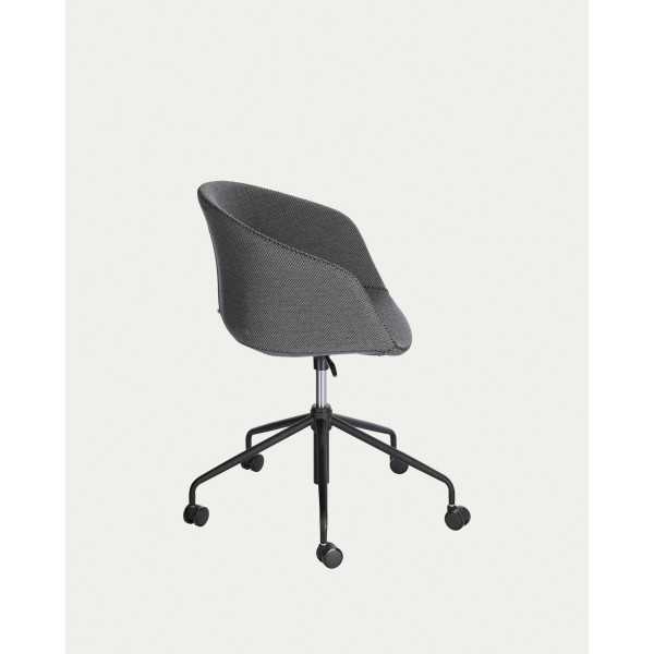 YVETTE DARK GRAY OFFICE CHAIR