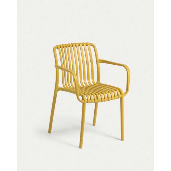 CHAISE DE JARDIN ISABELLINI JAUNE
