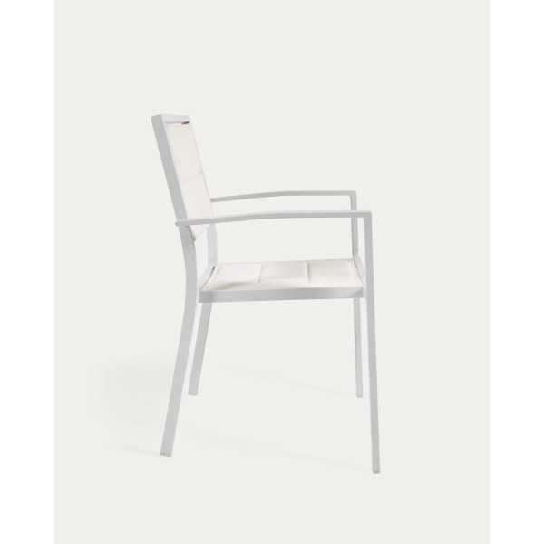 CHAISE DE JARDIN SIRLEY EN ALUMINIUM...