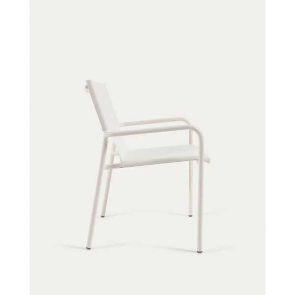 ZALTANA GARDEN CHAIR IN ALUMINUM WITH...