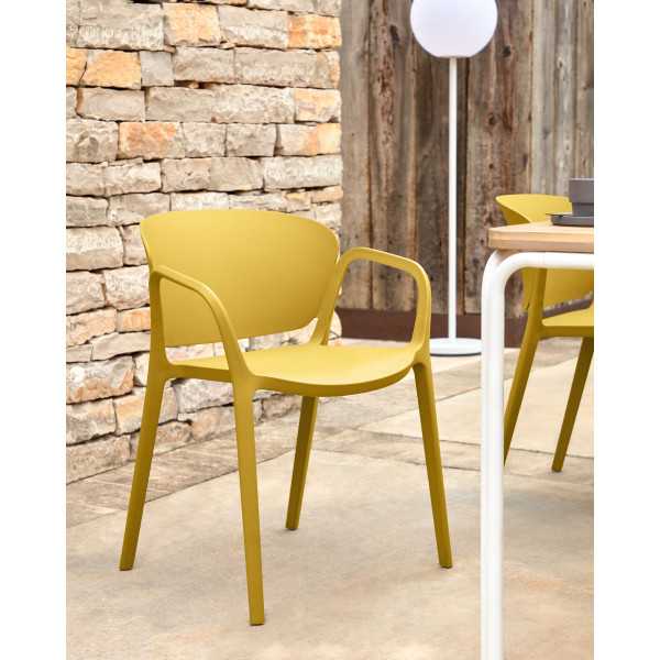SPECIAL GARDEN CHAIR ANIA YELLOW
