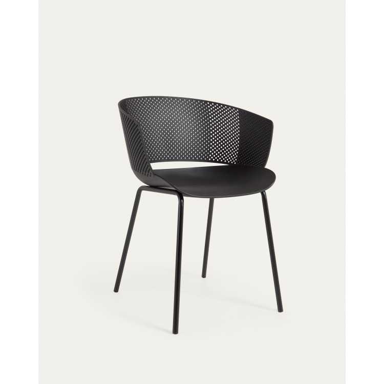 CHAISE SPÉCIAL JARDIN YERAY NOIR