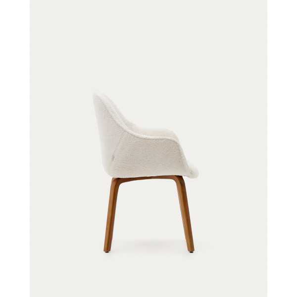 ALELI BOUCLETTE WHITE CHAIR AND ASH...
