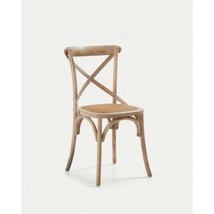 ALSIE CHAIR IN SOLID BIRCH WOOD WITH NATURAL LACQUERED FINISH