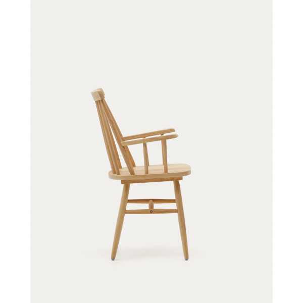 CHAISE AVEC ACCOUDOIRS TRESSIA NATUREL