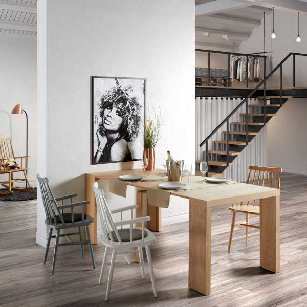 CHAIR WITH ARMRESTS NATURAL TRESSIA