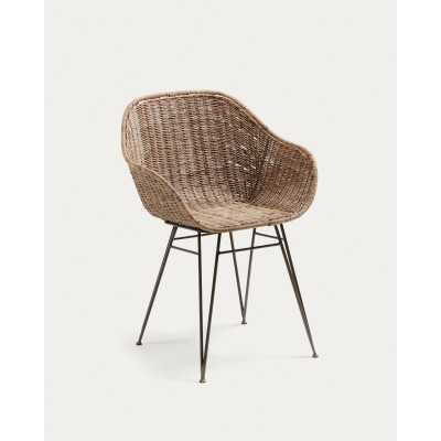 CHART RATTAN CHAIR AND...