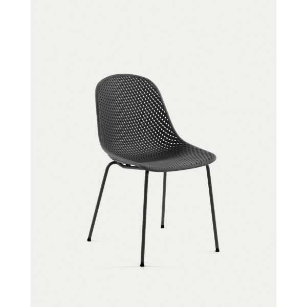 QUINBY GRAY GARDEN CHAIR