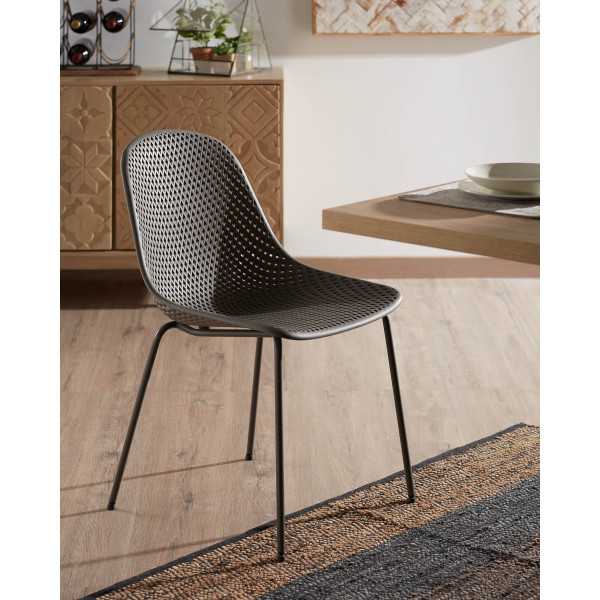 CHAISE DE JARDIN QUINBY GRIS