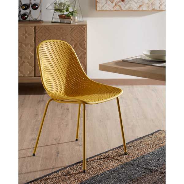 CHAISE DE JARDIN QUINBY JAUNE
