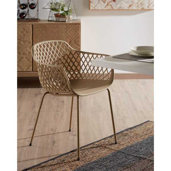 CHAISE DE JARDIN QUINN BEIGE
