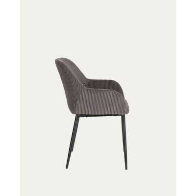 CHAISE KONNA EN VELOURS À... 2