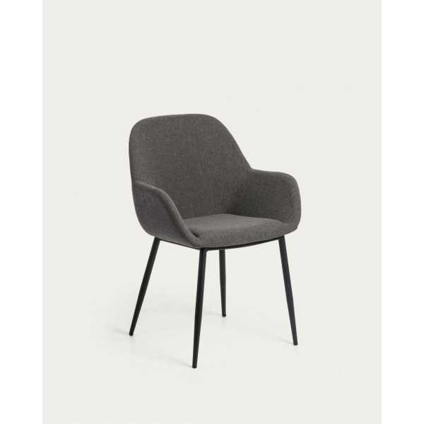 KONNA DARK GRAY CHAIR