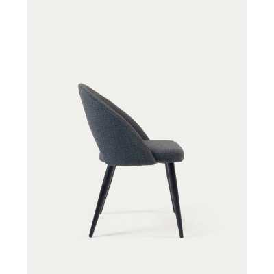 MAEL DARK GRAY CHAIR AND... 2
