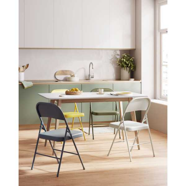 AIDANA FOLDING CHAIR IN MUSTARD...