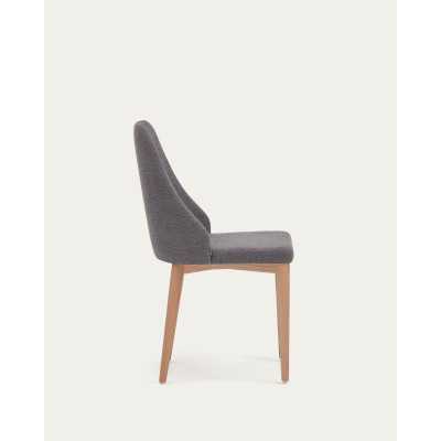 ROSIE CHAIR IN DARK GRAY... 2