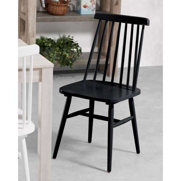 TRESSIA DM CHAIR AND BLACK LACQUERED...