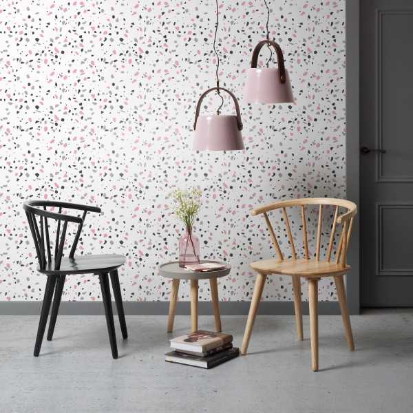 TRISE CHAIR MDF AND BLACK LACQUERED...