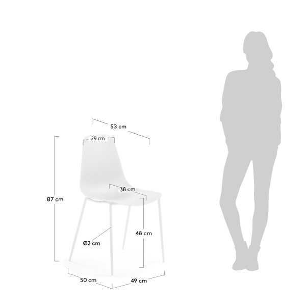 WHITE WHATTS CHAIR