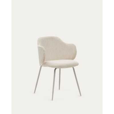 YUNIA CHAIR IN BEIGE HEAVY... 2