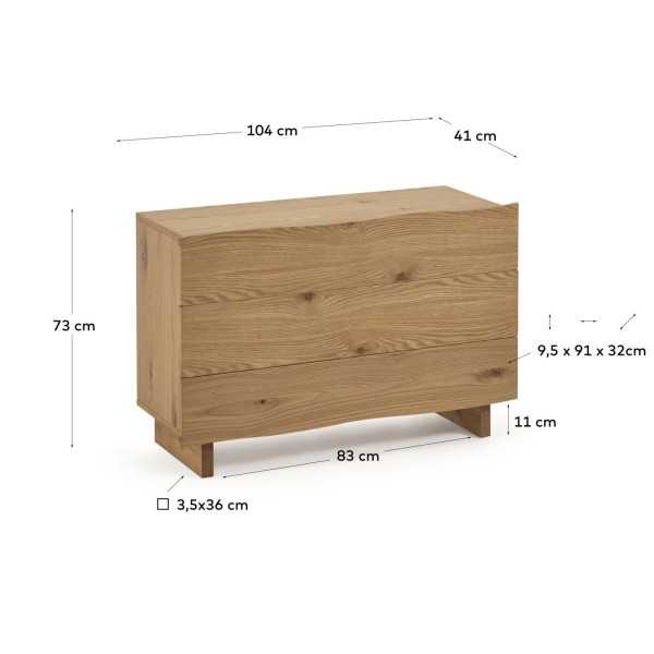 COMMODE 3 TIROIRS RASHA EN...