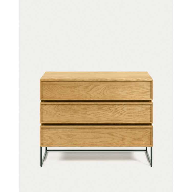 COM MODE TAIANA 100 X 78 CM IN OAK PLYWOOD AND FINE STEEL