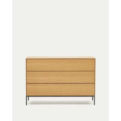 COMMODE VEDRANA 3 TIROIRS...