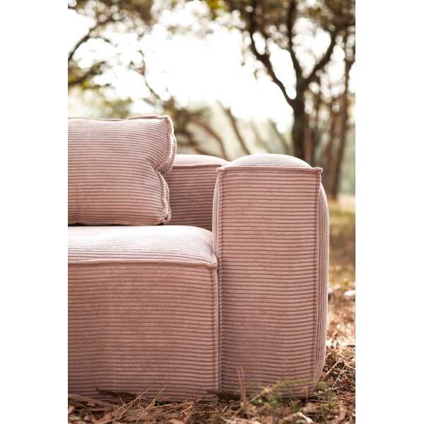 COUSSIN BLOK EN VELOURS CÔTELÉ...