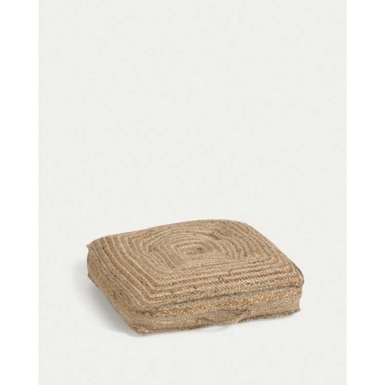 ABIR JUTE FLOOR CUSHION AND PALLET 63 X 63 CM