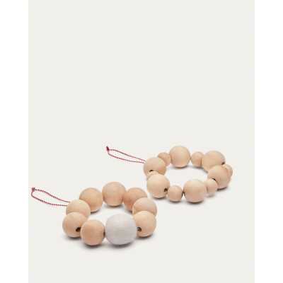 LOT DE 2 DÉCORATIONS À...