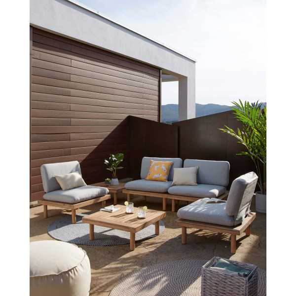 VIRIDIS SET OF 2 ARMCHAIRS AND 1 100%...