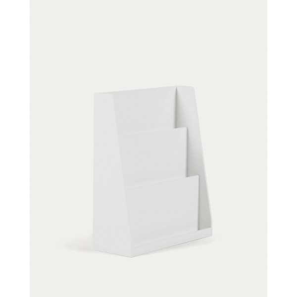 ADIVENTINA BOOKCASE IN WHITE MDF 59.5...