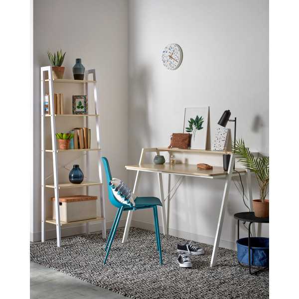 PRATELEIRA AARHUS EM AÇO BRANCO 56 X 172 CM
