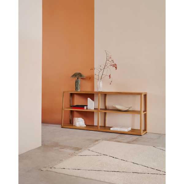 MAYMAI SHELF WITH OAK WOOD STRUCTURE...
