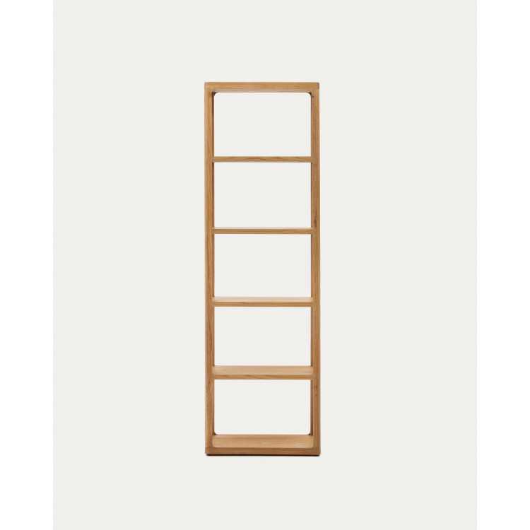 ÉTAGÈRE MAYMAI AVEC STRUCTURE EN BOIS DE CHÊNE 60 X 193 CM