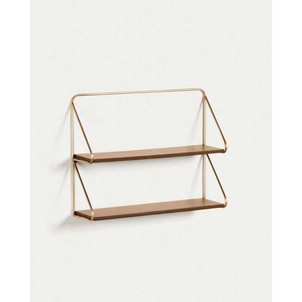 CATRINA SHELF IN GOLD FINISH STEEL 51...