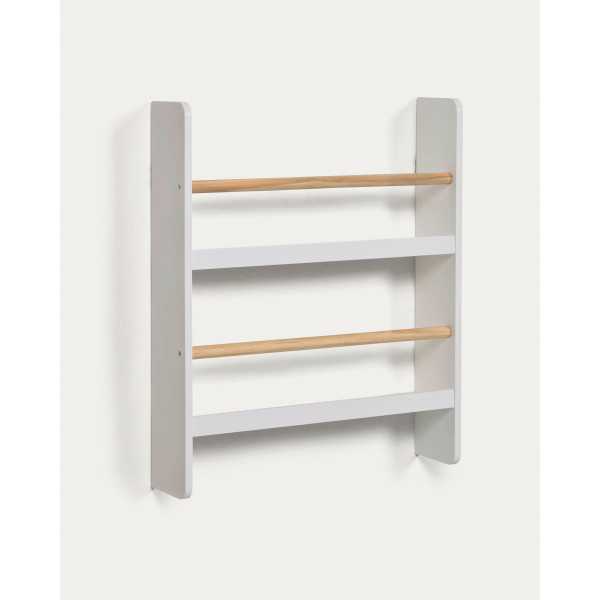 GOPI SHELF IN SOLID PINE WOOD NATURAL...