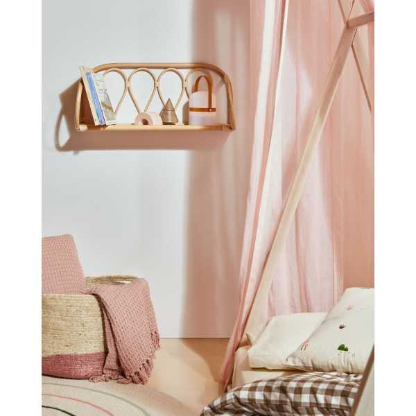 NYARAI RATTAN SHELF NATURAL FINISH 58...