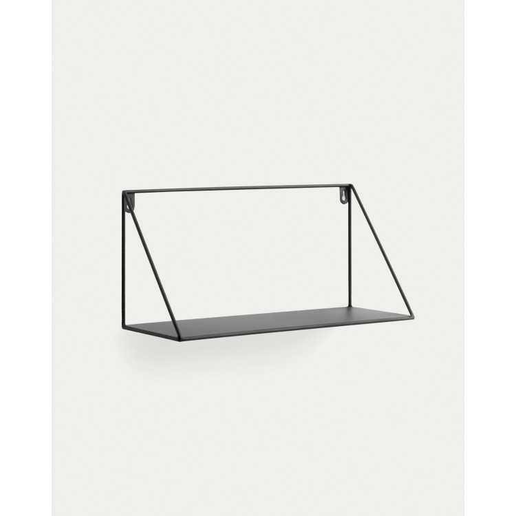 TEG TRIANGLE STEEL SHELF WITH BLACK FINISH 40 X 20 CM