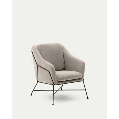 FAUTEUIL BRIDA BEIGE ET...