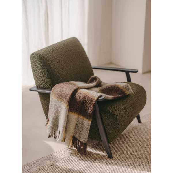 POLTRONA MEGHAN GREEN BOUCLETTE E...