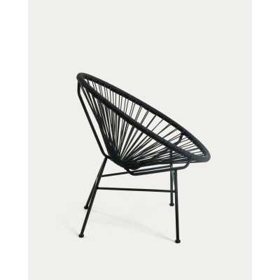 SAMANTHA BLACK ARMCHAIR 2