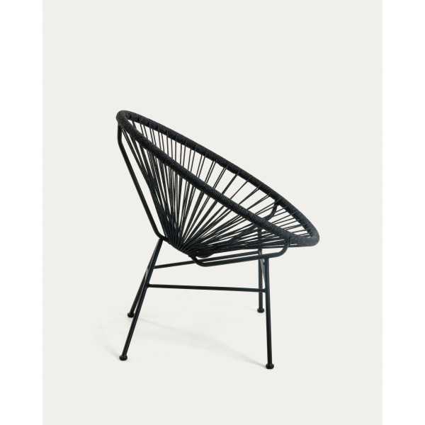 FAUTEUIL SAMANTHA NOIR