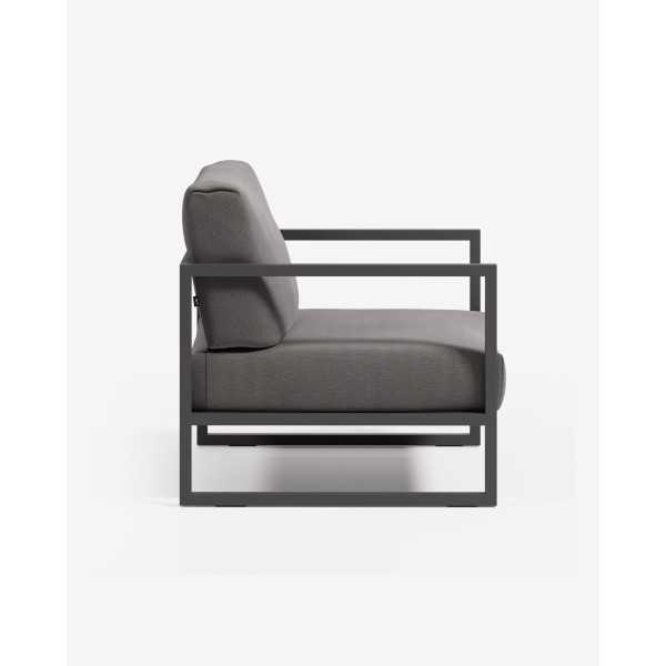 COMOVA DARK GRAY ARMCHAIR 100%...