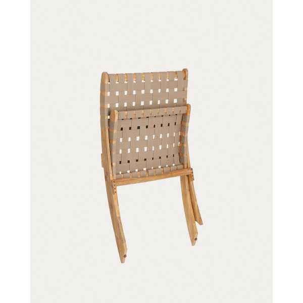 FAUTEUIL PLIANT CHABELI EN BOIS...