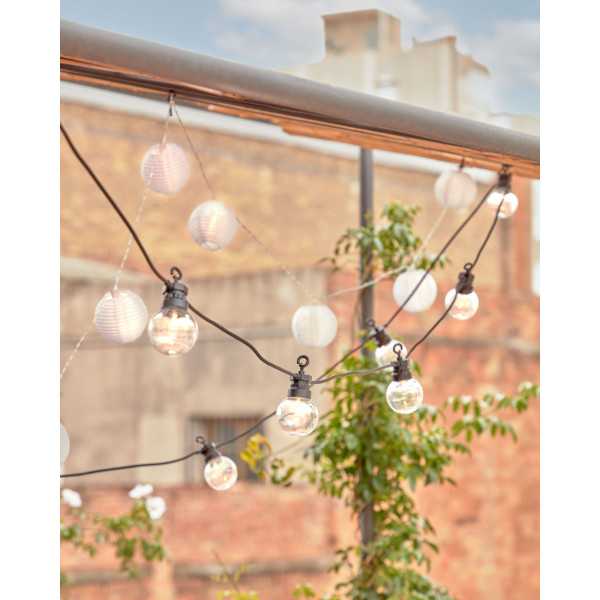 AMABILE WHITE LED LIGHT GARLAND 4.35 M