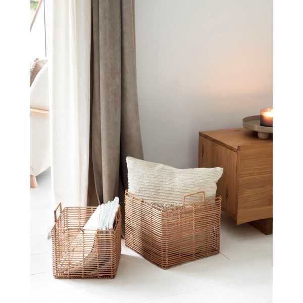 ETNA CUSHION COVER 100% LINEN WITH...