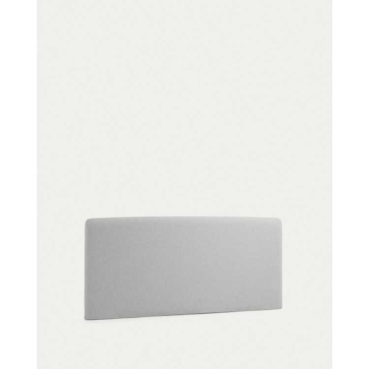 HOUSSE DE TÊTE DE LIT DYLA GRISE POUR LIT DE 150 CM