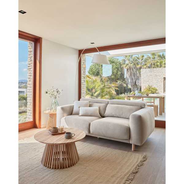 LAMPADAIRE MAY, BLANC